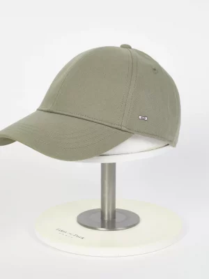 Accessoire Casquette Coton Uni Kaki Moyen