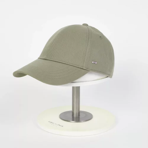 Accessoire Casquette Coton Uni Kaki Moyen