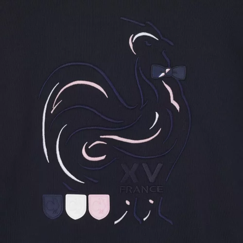 Polo Manches Courtes Maillot Coq Dos Bleu Fonce – Image 3