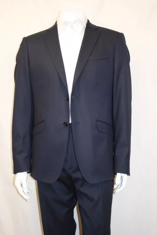 Costume 2 Pieces Chainette Unie Actu Zen Bleu Fonce