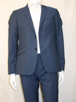 Costume 2 Pieces Toile Ardoise Las Bang Bleu Moyen