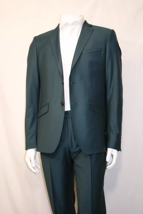 Costume 2 Pieces Toile Canard Actu Zen Vert Moyen