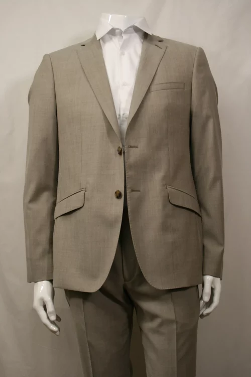 Costume 2 Pieces Toile Naturel Actu Zen Beige Clair