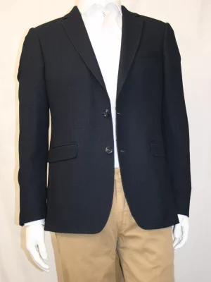 Veste Blazer  Gauffre Actu Bleu Fonce