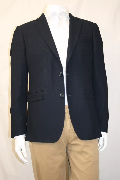 Veste Blazer  Gauffre Actu Bleu Fonce