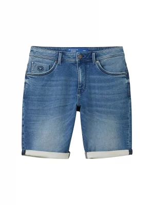 Pantalon Bermuda  Knit Denim Bleu Moyen