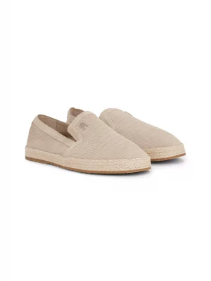 Accessoire Chaussures Espadrille Tressee Beige Clair