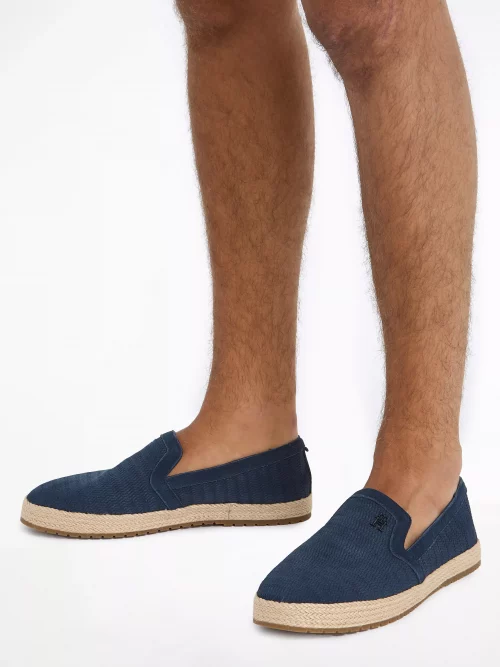 Accessoire Chaussures Espadrille Tressee Bleu Fonce – Image 3