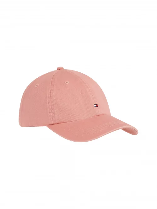 Accessoire Casquette Us Coton Uni Rose Moyen