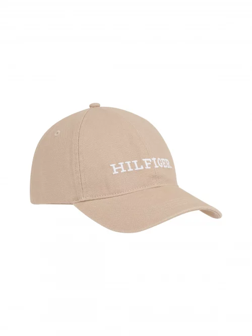Accessoire Casquette Broderie Hilfiger Beige Clair