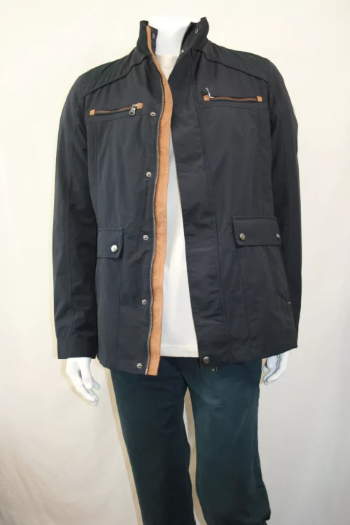 Grosse Piece Parka Polyester 3pp + Insert Bleu Fonce