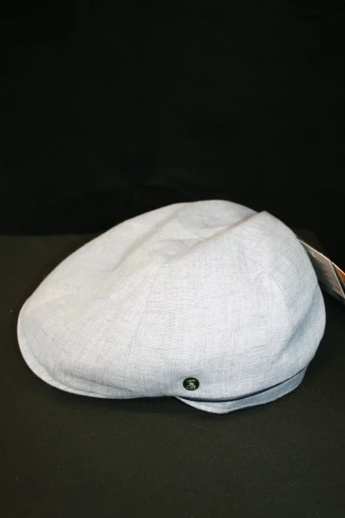 Accessoire Casquette Lin Uni Bleu Fonce