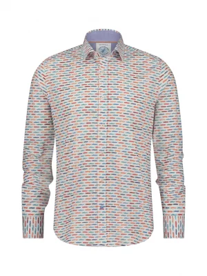 Chemise Manches Longues Sport Cadillac Bleu Fonce