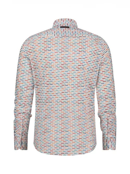 Chemise Manches Longues Sport Cadillac Bleu Fonce – Image 2