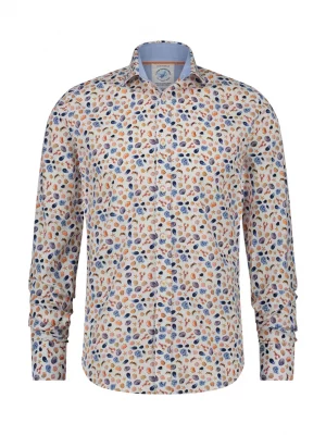 Chemise Manches Longues Sport Coquillages Orange Moyen