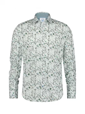 Chemise Manches Longues Sport Pelican Vert Moyen