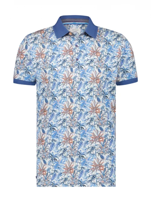 Polo Manches Courtes Jungle Bleu Clair