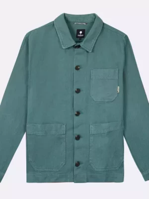 Veste Ville Veste Peintre Coton 3pp Vert Moyen
