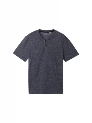 T-shirt Manches Courtes Tunisien Chine Bleu Fonce