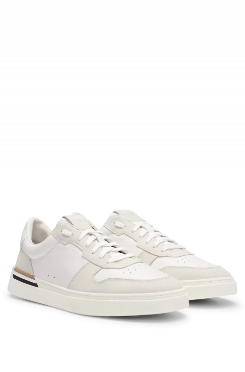 Accessoire Chaussures Sneaker Cuir Blanc