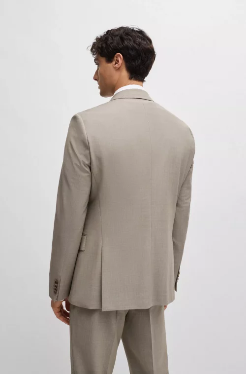 Costume 2 Pieces Fil A Fil Beige Clair – Image 5