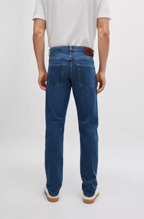 Jean Denim Stone Delave Bleu Moyen – Image 2