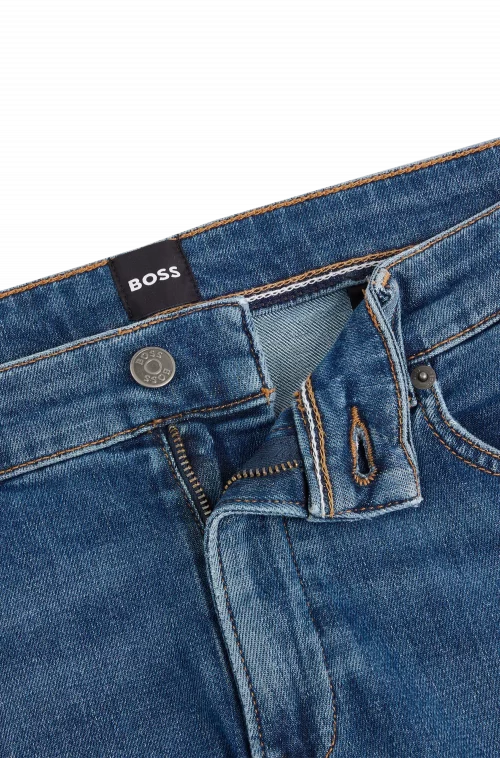 Jean Denim Stone Delave Bleu Moyen – Image 3