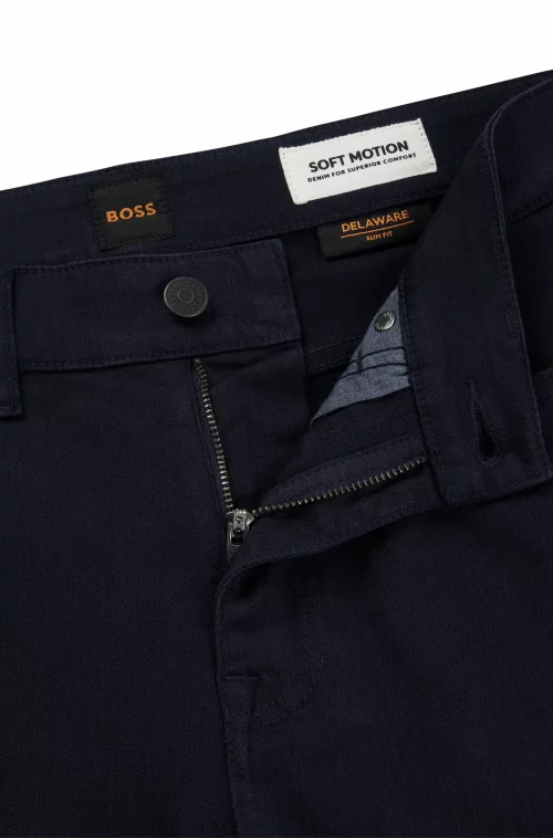 Jean Denim Brut Clean Bleu Fonce – Image 3