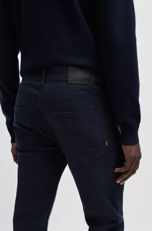 Jean Denim Brut Clean Bleu Fonce – Image 4