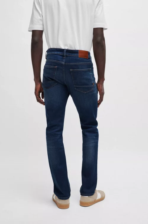 Jean Denim Stone Delave Bleu Moyen – Image 2
