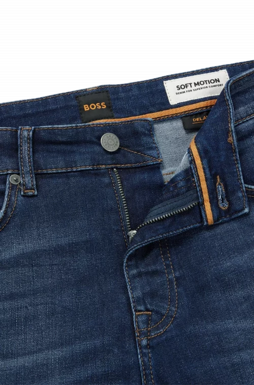 Jean Denim Stone Delave Bleu Moyen – Image 3