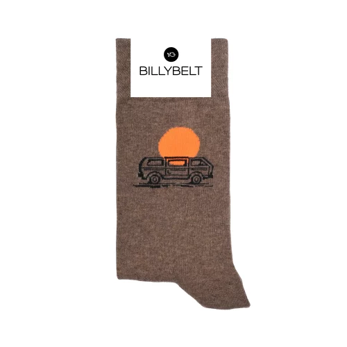 Accessoire Chaussettes Coffret Trio Soleil Beige Moyen – Image 3