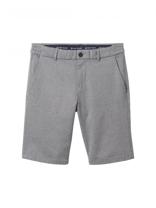 Pantalon Bermuda  Chevron Bleu Fonce