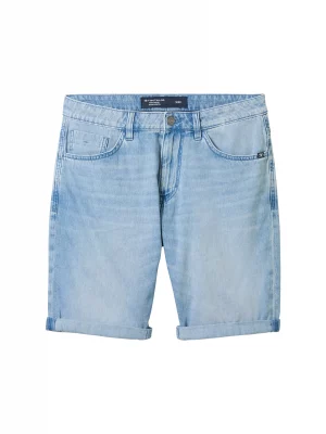Pantalon Bermuda  Denim Leger Bleach Bleu Clair