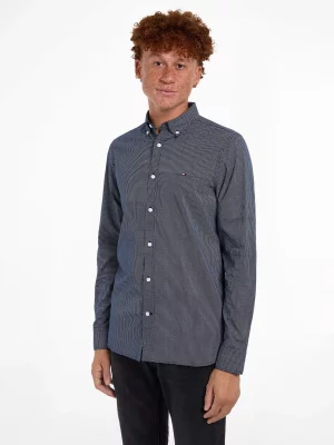 Chemise Manches Longues Sport Foulard Bleu Fonce