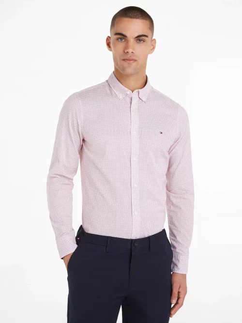Chemise Manches Longues Sport Foulard Rouge Moyen