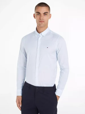 Chemise Manches Longues Sport Foulard Bleu Clair