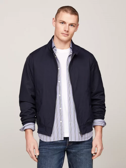 Grosse Piece Blouson Teddy Coton Bleu Fonce