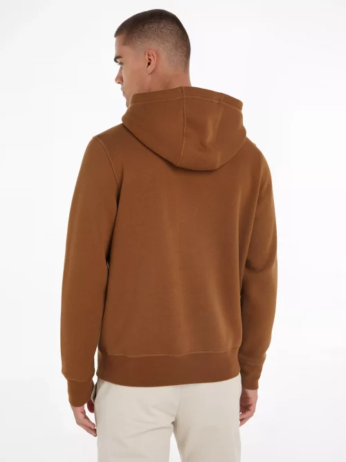 Pull Sweat  Capuche Logo Beige Moyen – Image 2