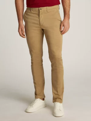 Pantalon Sport Bleecker Micro Print Beige Moyen