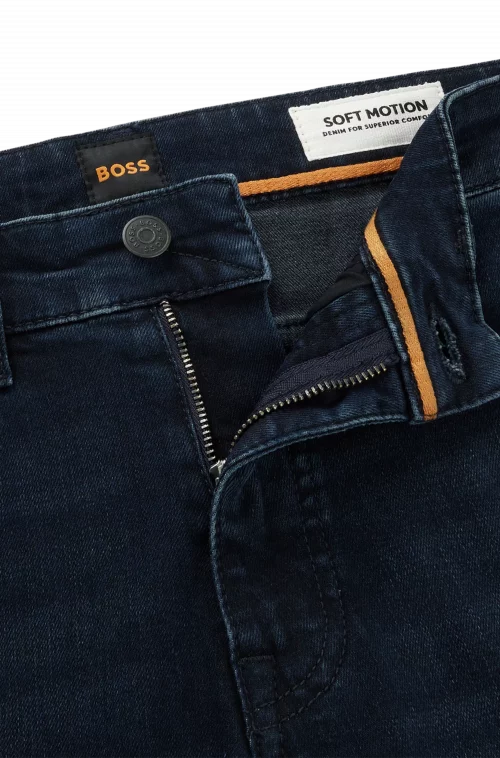 Jean Denim Soft Motion Blue Black Bleu Fonce – Image 2