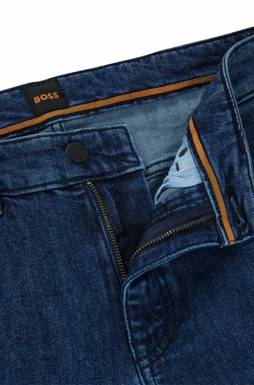 Jean Denim Stone Bleu Moyen – Image 2