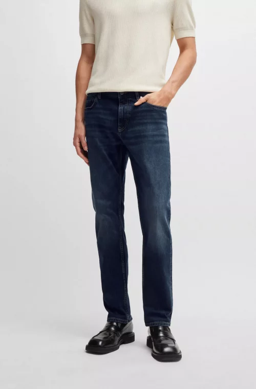 Jean Denim Authentic Delave Bleu Fonce