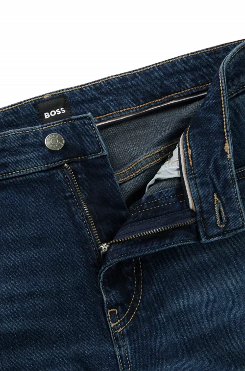 Jean Denim Authentic Delave Bleu Fonce – Image 3