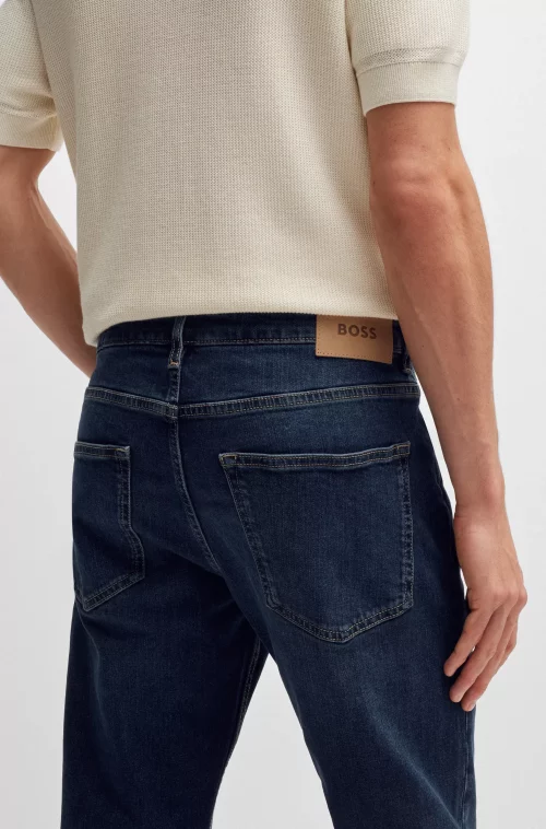 Jean Denim Authentic Delave Bleu Fonce – Image 4