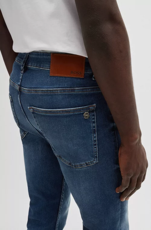 Jean Denim Soft Motion Stone Bleu Moyen – Image 2