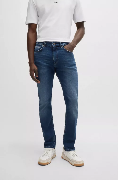 Jean Denim Soft Motion Stone Bleu Moyen – Image 3