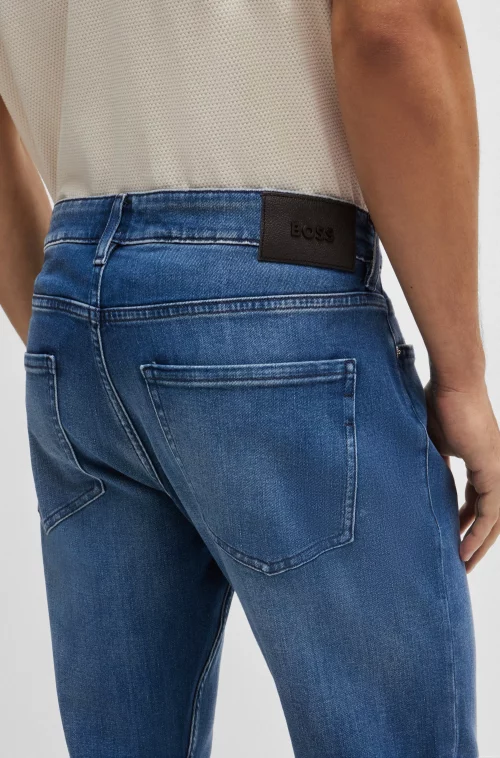 Jean Denim Cashmere Stone Delave Bleu Moyen – Image 2