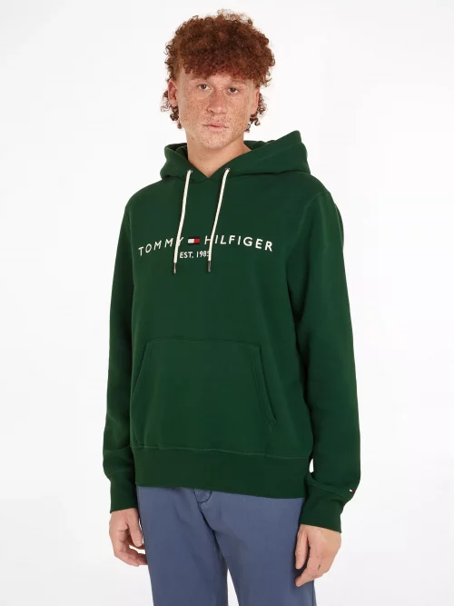 Pull Sweat  Capuche Logo Vert Moyen – Image 3