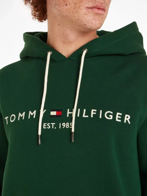 Pull Sweat  Capuche Logo Vert Moyen – Image 4